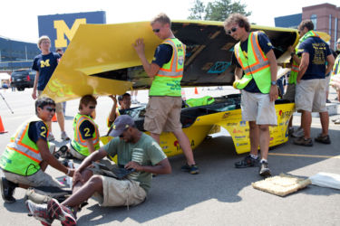 Solar Car Team. Multidisciplinary Design Program and the College of Engineering at the University of Michigan