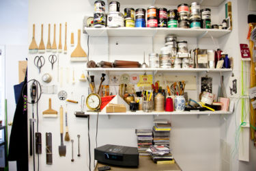 Lynne Avadenka's Studio. Institute for the Humanities. University of Michigan's College for Literature, Social Sciences and the Arts